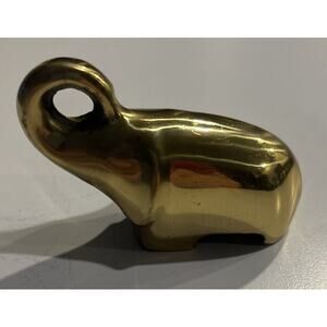 MCM Brass Elephant 3” Vintage